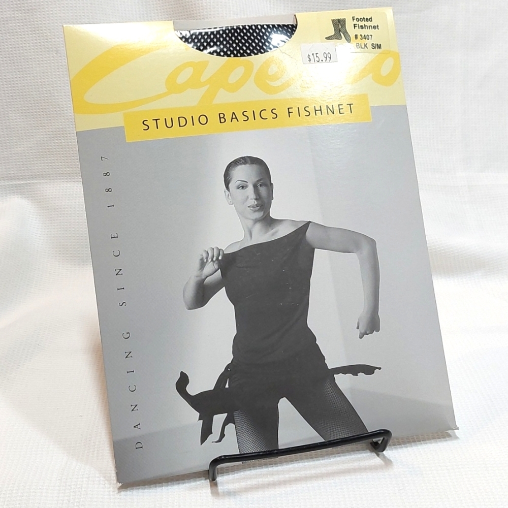 Capezio Studio Basics Footed Fishnet Tight #3407